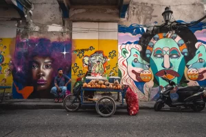 colorful-wall-art-beside-road