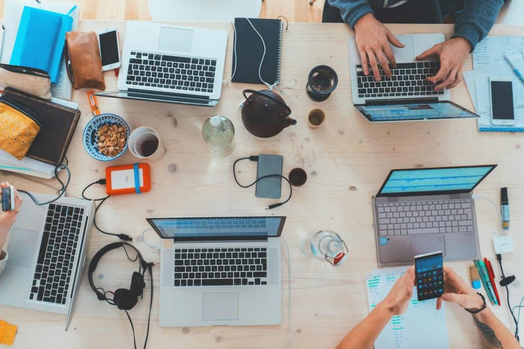 laptops and cellphones