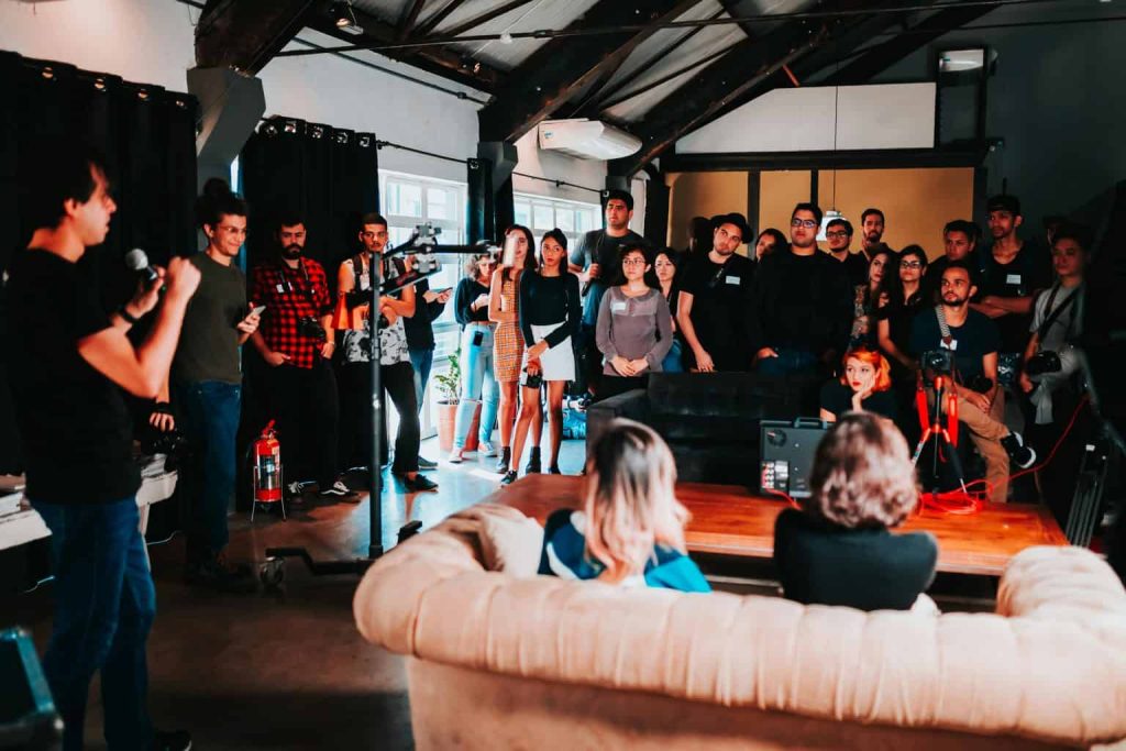 meeting of artists