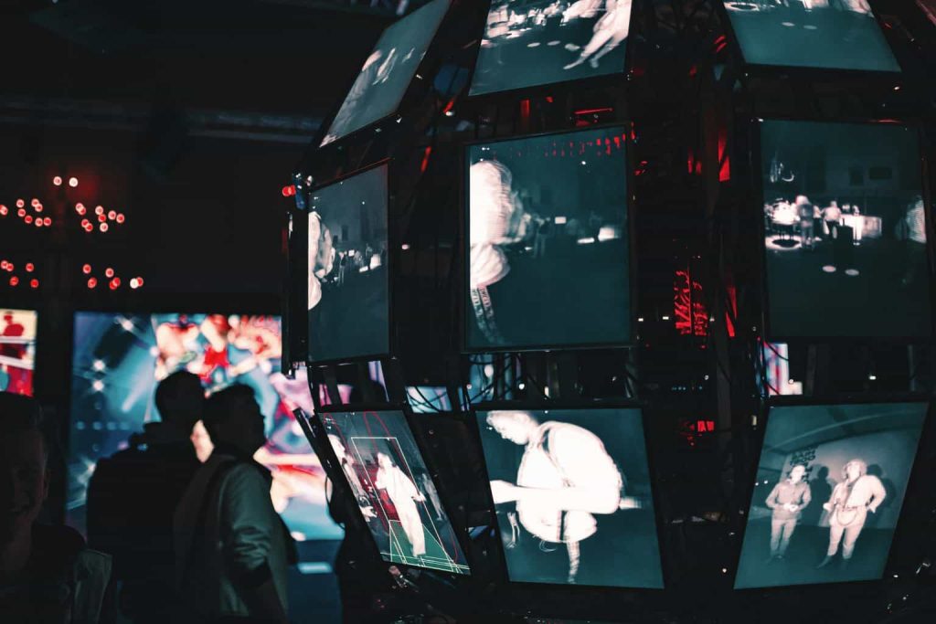 collection of monitors